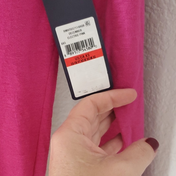 NWT Rachel Roy pink long sleeve - Picture 2 of 3